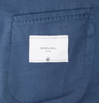 Boglioli - K-Jacket Unstructured Stretch-Cotton Twill Suit Jacket - Blue