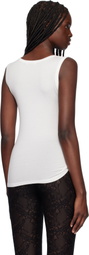 AMBUSH White Heart Shape Tank Top