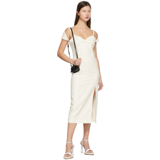 Jacquemus White La Robe Tovallo Dress Jacquemus