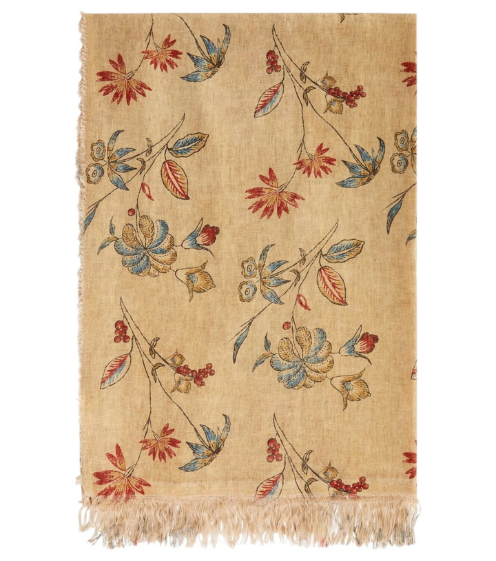 Photo: The House of Lyria Tormento floral linen tablecloth