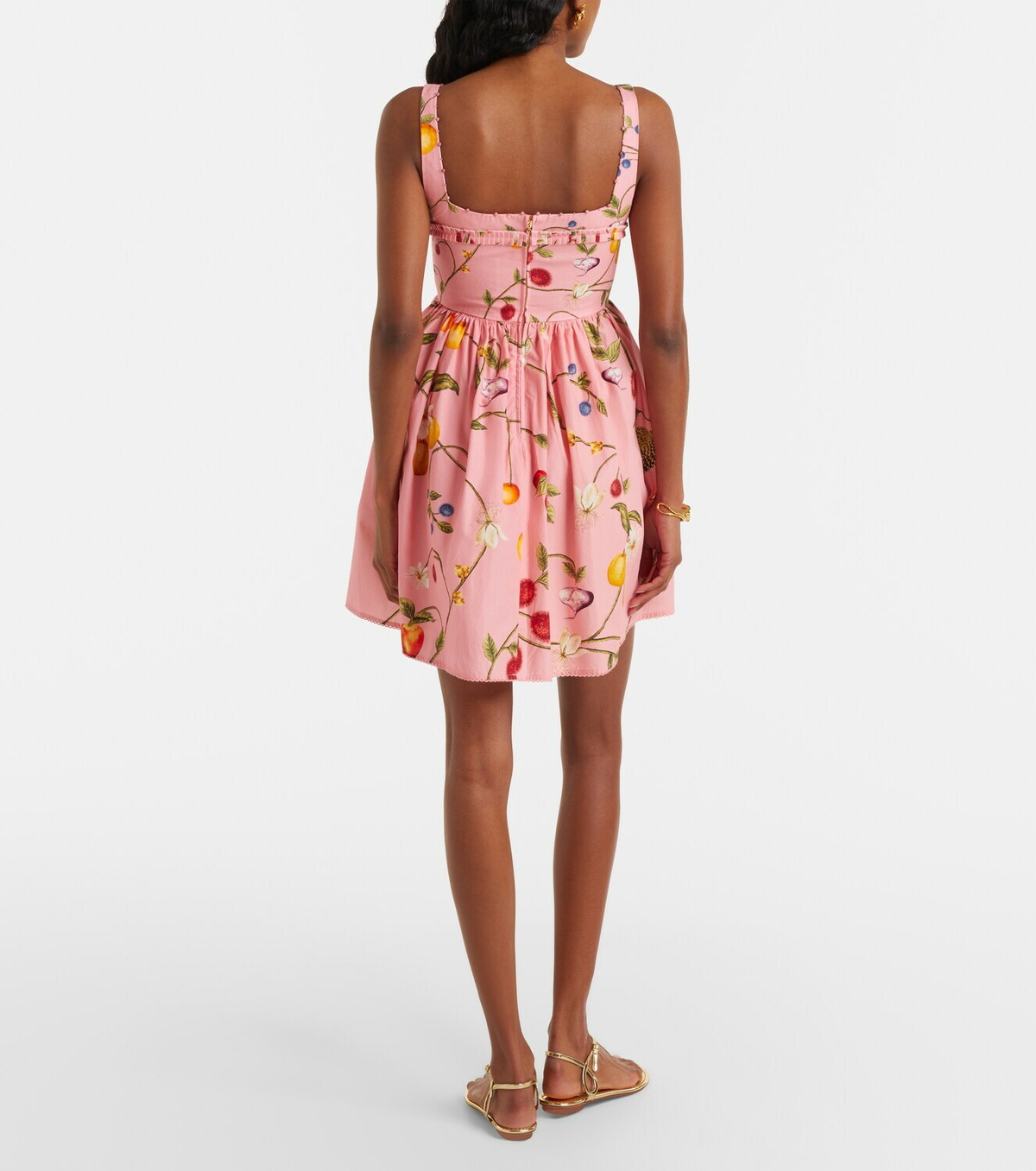 Agua by Agua Bendita Barbara Mini printed cotton minidress