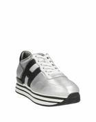 Hogan Womens Sneakers in Silver