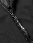 C.P. Company - Logo-Appliquéd Pro-Tek Hooded Jacket - Black