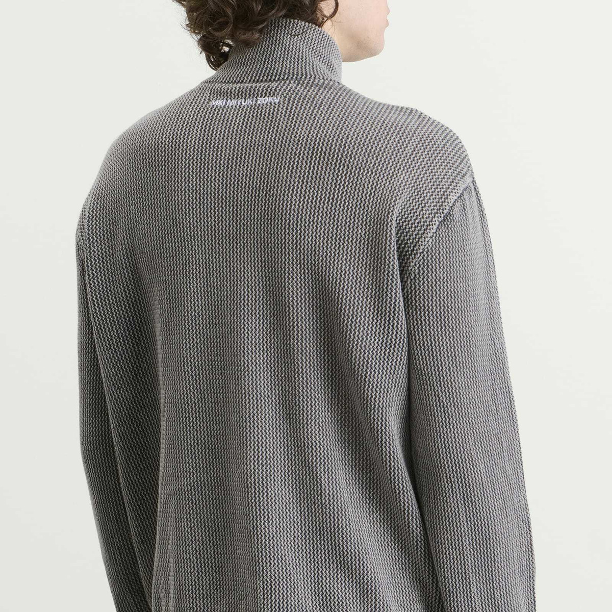 MKI Men's Presented by END. Pigment Dyed Loose Gauge Track Jacket in Pigment Grey