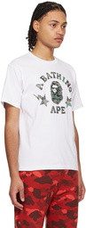 BAPE White Thermography Polygon T-Shirt