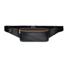 Paul Smith Navy Leather Bright Stripe Belt Bag