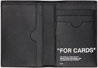 Off-White Black 'For Cards' Wallet