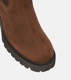 Hogan H649 suede Chelsea boots