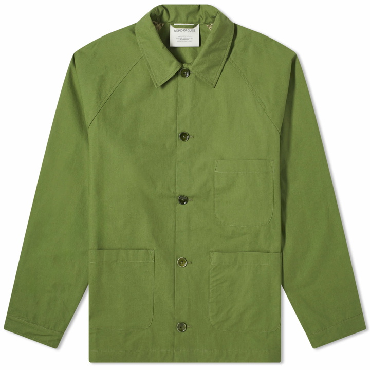 Photo: A Kind of Guise Men's Jetmir Shirt Jacket in Pickled Green