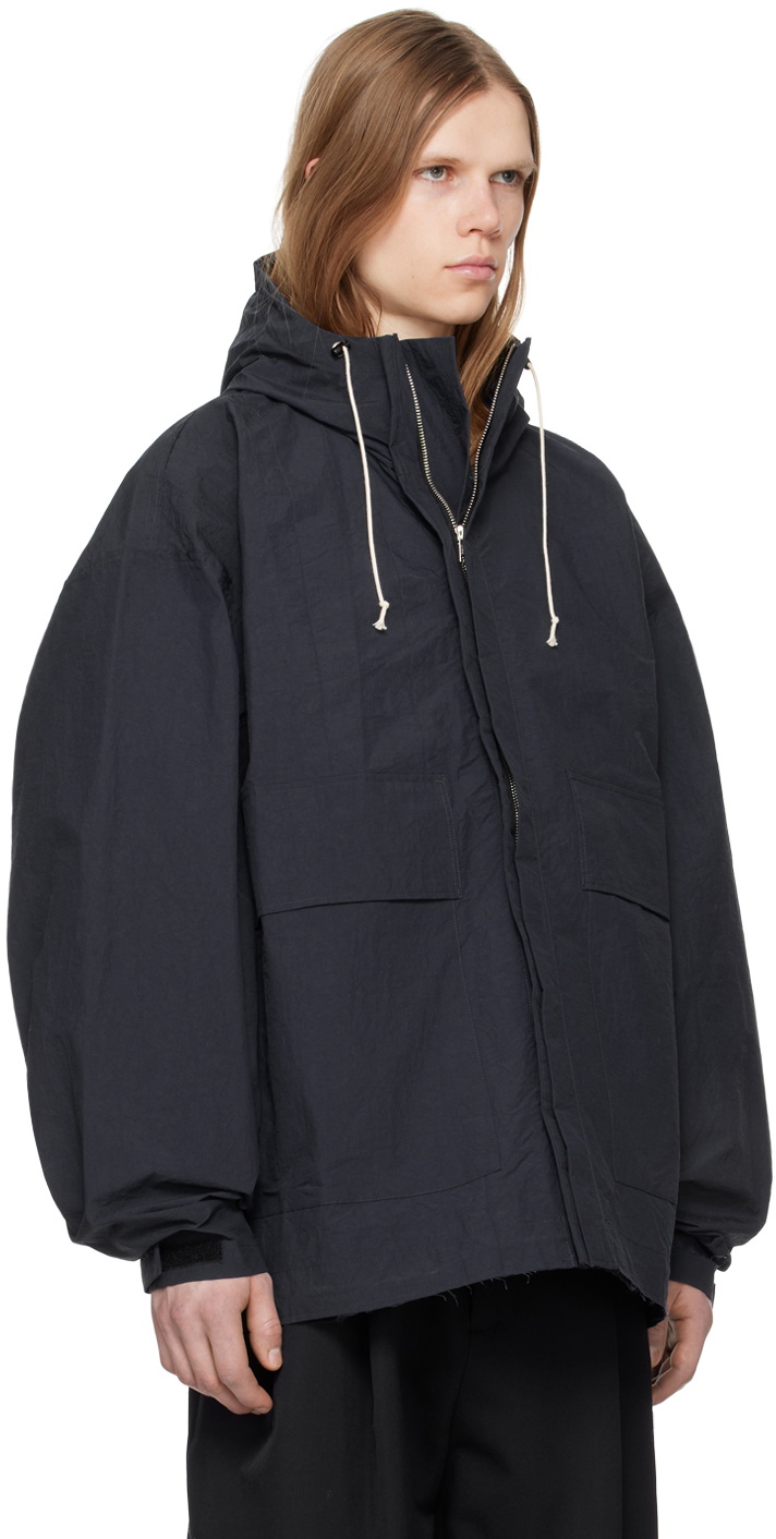 ＜CAMIEL FORTGENS＞ OUTDOOR JACKET Camiel Fortgens Navy Outdoor Jacket Camiel Fortgens