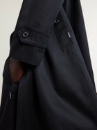 Neighborhood - Balcollar Cotton-Gabardine Trench Coat - Black
