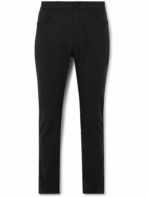 Photo: G/FORE - Tour 5 Slim-Fit Straight-Leg Jersey Golf Trousers - Black