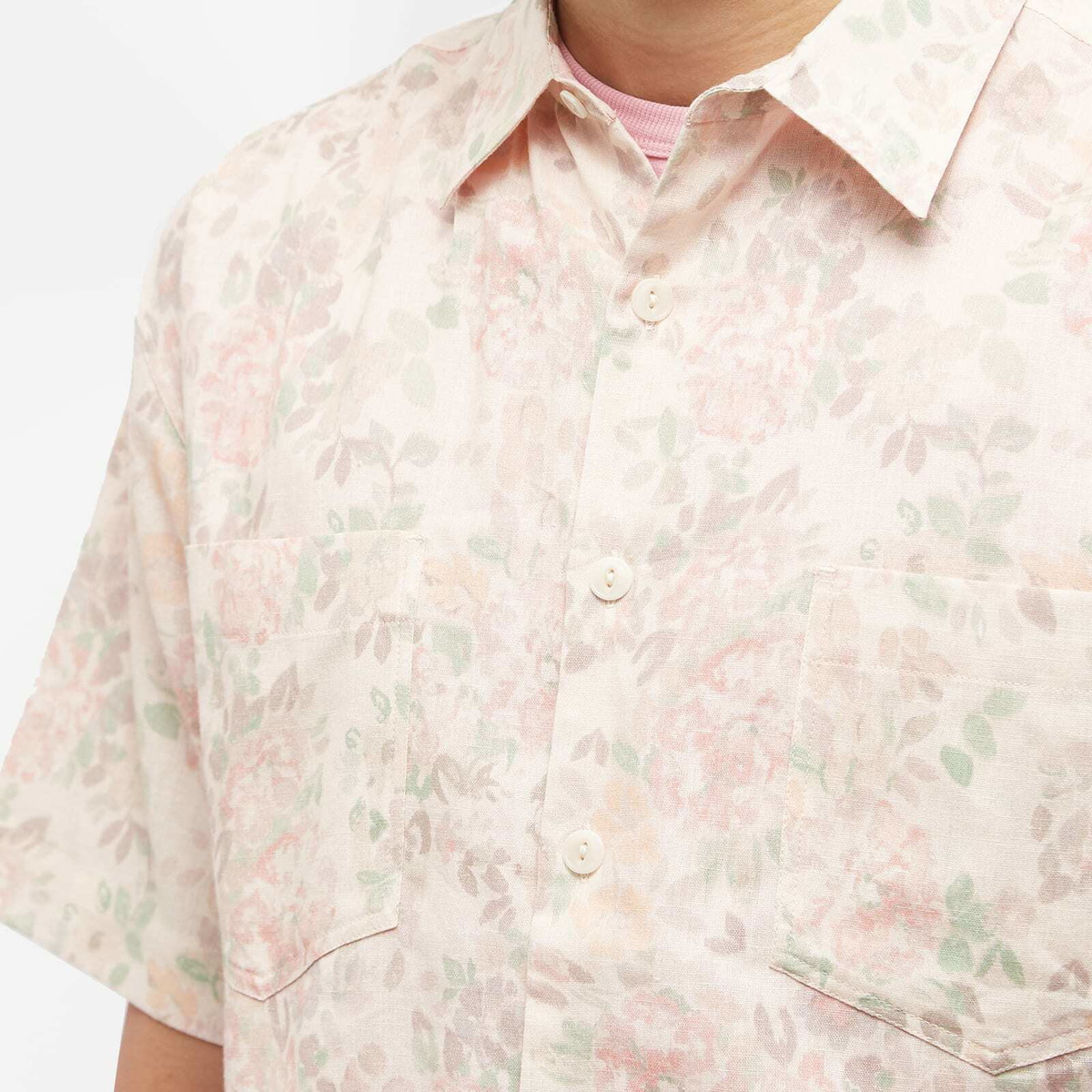 YMC Men's Mitchum Short Sleeve Shirt in Multi