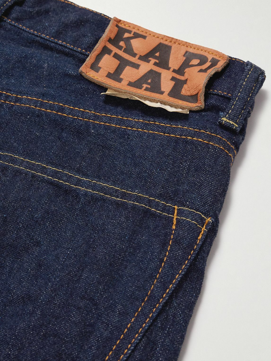 KAPITAL - New Momonroe Wide-Leg Jeans - Blue