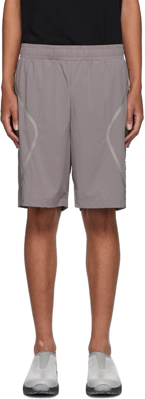 Photo: A-COLD-WALL* Grey Welded Shorts