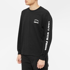 Neighborhood Men's Long Sleeve NH-7 T-Shirt in Black