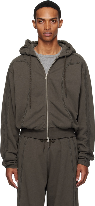Photo: _J.L - A.L_ Brown Plio Hoodie