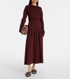 Plan C Cotton midi dress