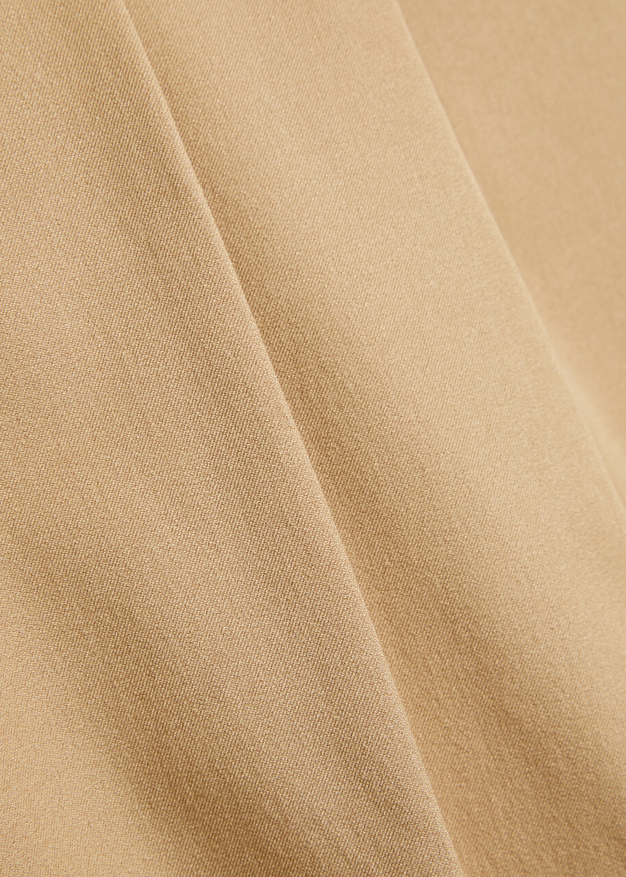 Joseph Yukio Flared-leg Trousers Beige