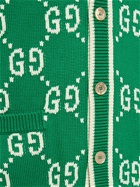 GUCCI - Gg Cotton Knit Cardigan