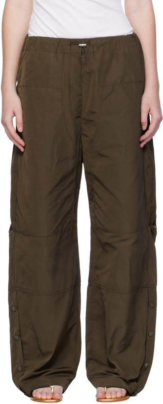 Photo: Paris Georgia Khaki Elemental Parachute Trousers