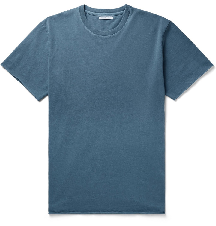 Photo: John Elliott - Anti Expo Cotton-Jersey T-Shirt - Blue