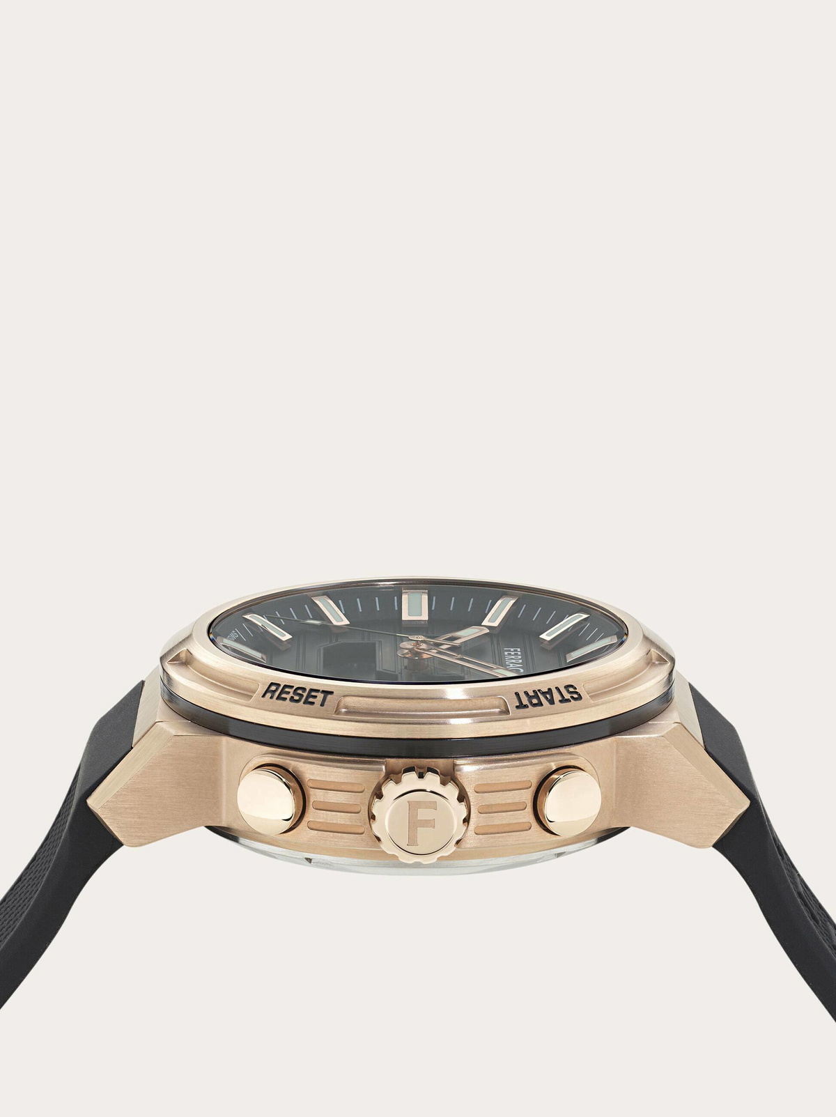 Ferragamo Mens Ferragamo Sport Anadigit Watch in Black