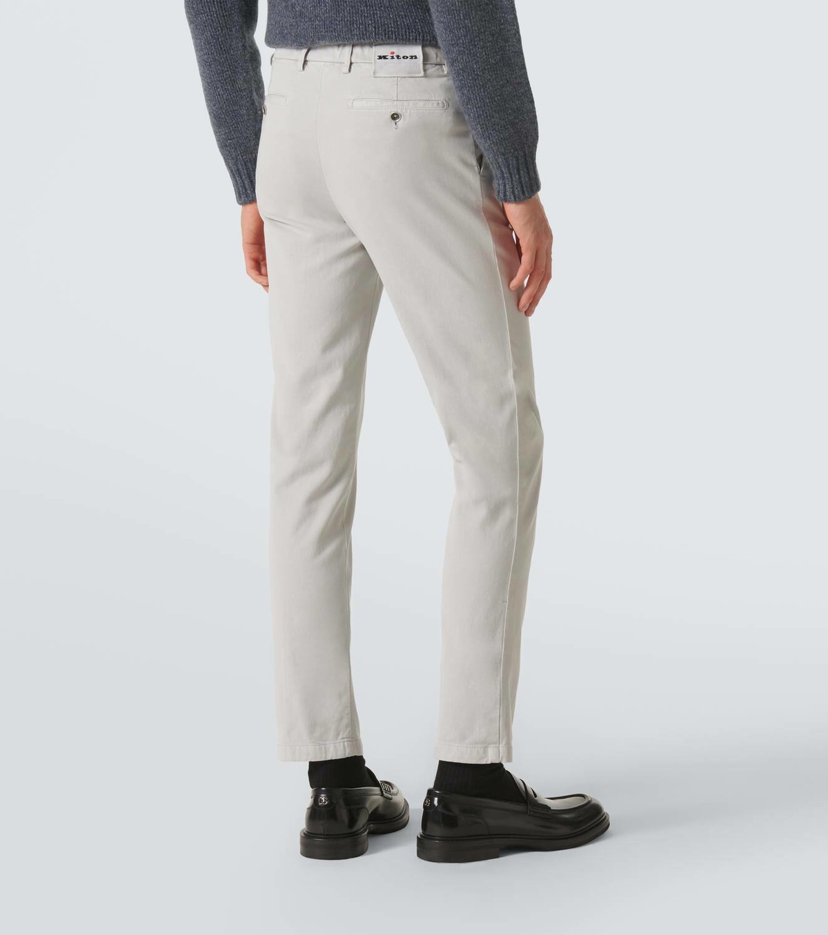 Kiton Mid-rise chinos