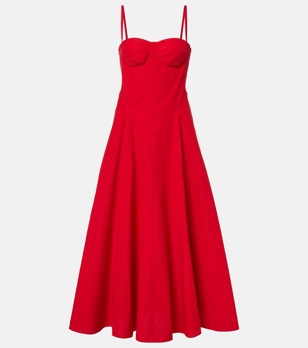 Ralph Lauren Collection Marigot cotton-blend midi dress