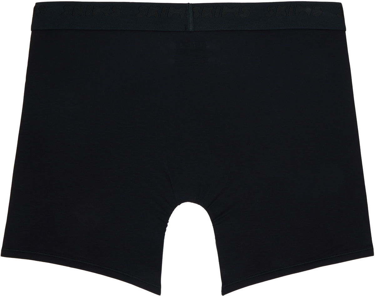SKIMS Three-Pack Black SKIMS Stretch 5 Boxer Briefs