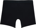 SKIMS Three-Pack Black SKIMS Stretch 5 Boxer Briefs