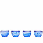 Ferm Living Tinta Egg Cups - Set of 4 in Blue