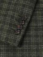 CELINE - Wool Bouclé Jacket - Green