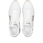 Reebok Men's Classic Leather Sneakers in White/Pure Grey 7/Vintage Chalk