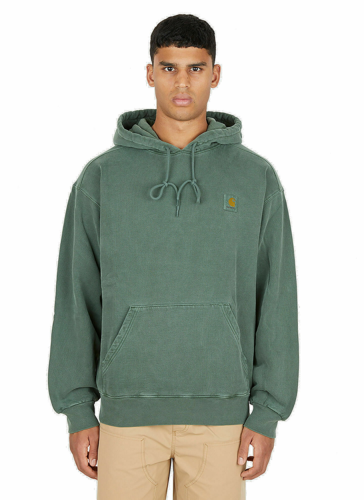 Grey and best sale green carhartt hoodie