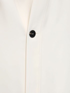 FERRAGAMO - Single Breasted Viscose Long Jacket