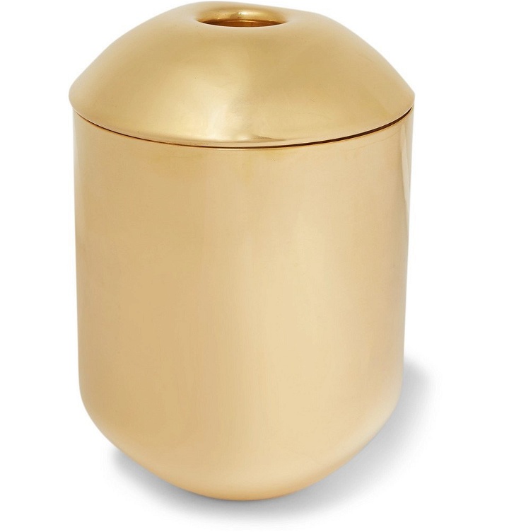 Photo: Tom Dixon - Form Brass Tea Caddy - Men - Gold