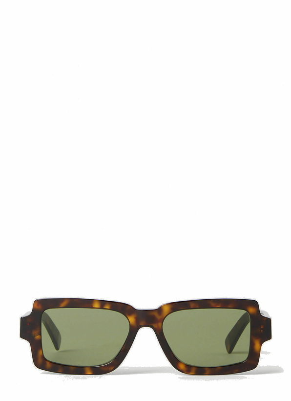 Photo: RETROSUPERFUTURE - Pilastro 3627 Sunglasses in Brown