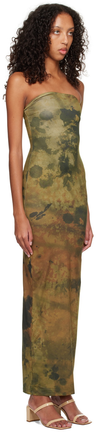 BINYA SSENSE Exclusive Brown Alicia Maxi Dress