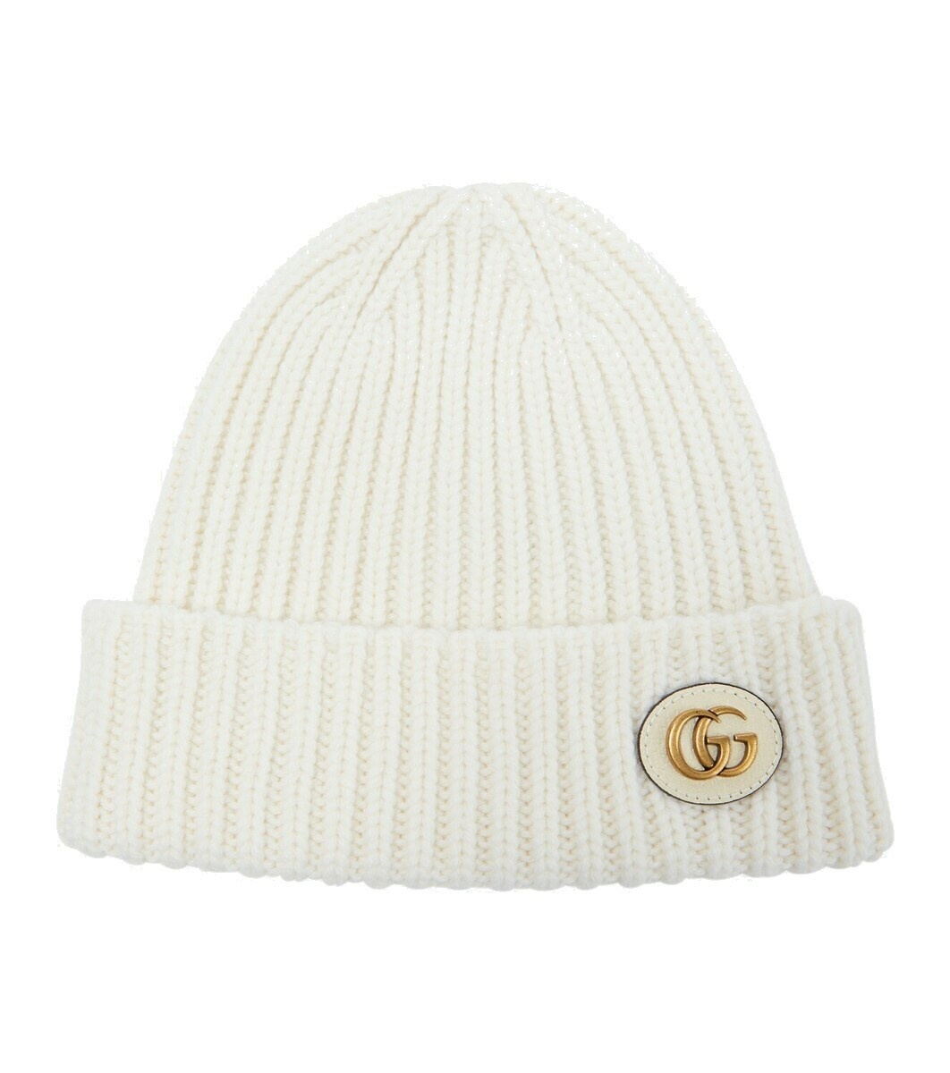 Photo: Gucci Wool and cashmere leather-trimmed beanie