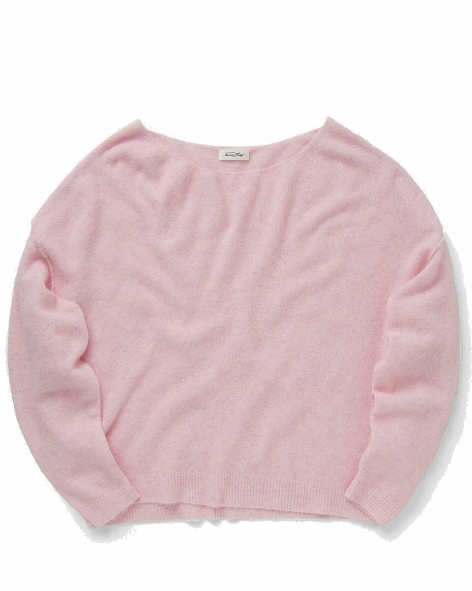 Photo: American Vintage Damsville Pullover Pink - Womens - Pullovers