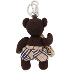 Burberry Brown Thomas Bear Charm Keychain