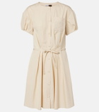 Loewe Paula's Ibiza Anagram cotton poplin shirt dress