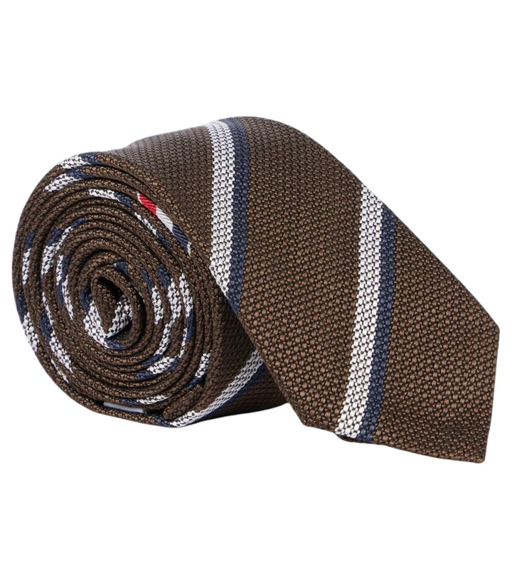 Photo: Thom Browne Striped silk tie