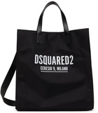 Dsquared2 Black Ceresio 9 Shopping Tote