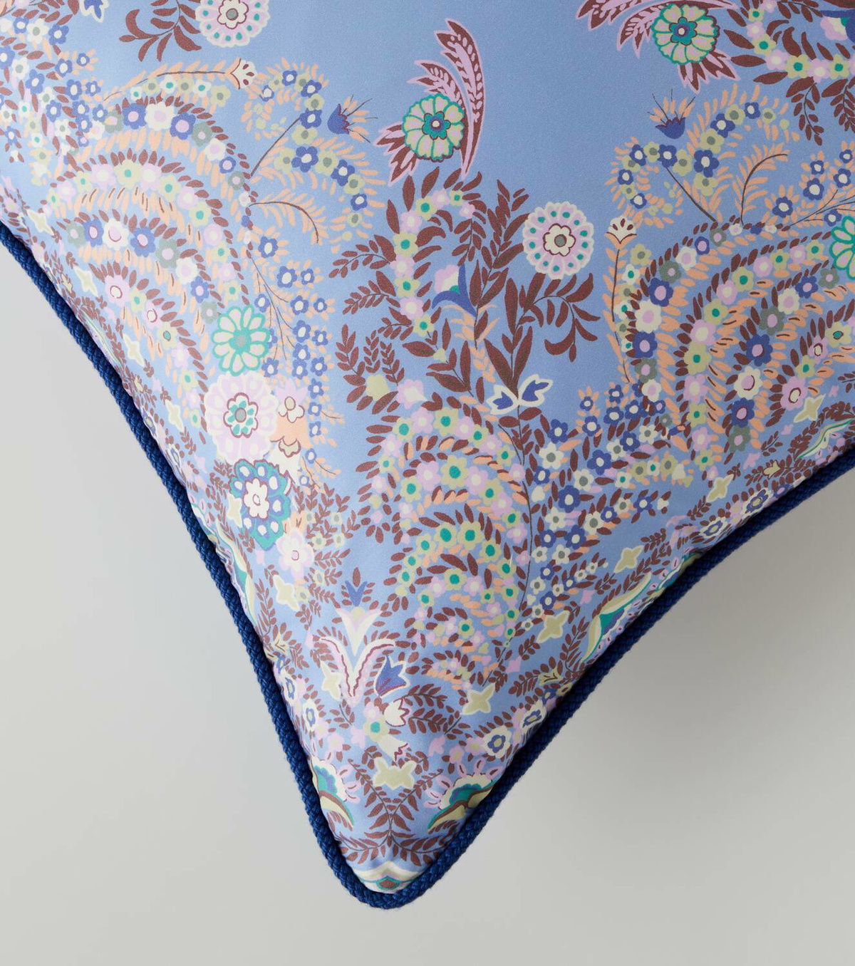 Etro Floral cotton jacquard cushion