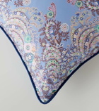 Etro Floral cotton jacquard cushion