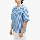 Marni Men's Stripe Vacation Shirt in Opal