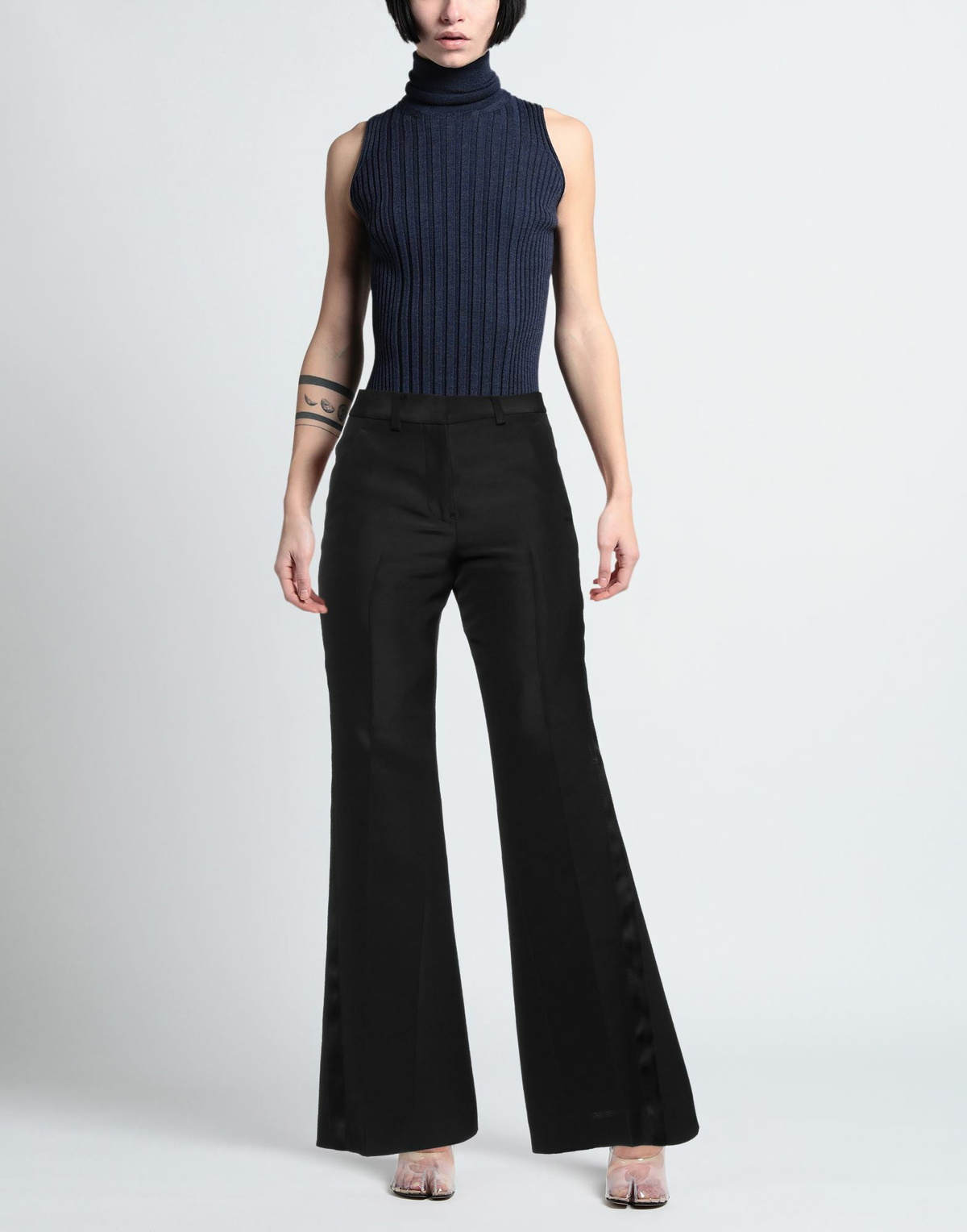 Sacai Womens Pants in Black