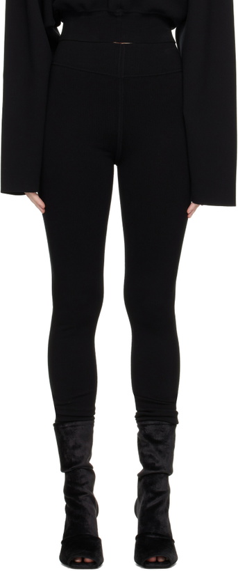 Photo: Rick Owens Black Tower Leggings